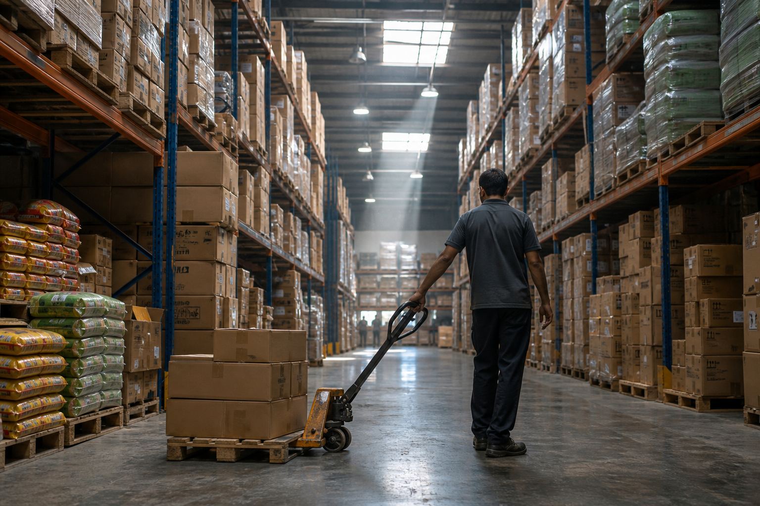 Warehouse packing operations